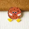 Broche de Comida Acrílico Desenho Animado Acessórios para Mochila Pequenos Presentes Criativos