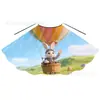 Fábrica Europea y Americana de Capas de Pascua Hechas a Medida para Niños, Capas con Lazo Estampado de Huevo de Conejo para Actuaciones, Accesorios para Niños