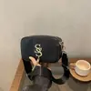 Outono de 2026 Nova Bolsa Feminina Estilo Coreano para o Trabalho Retrô Bolsa Transversal Pequena Quadrada Feminina Personalidade Moda Simples Bolsa de Ombro