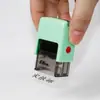 Selo traseiro de tinta S-821 tipo prensa automática selo financeiro selo de nome selo flip material atacado