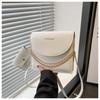 Bolsa Quadrada Pequena Retrô para Comutador Francês Nova Coleção Primavera 2025 Bolsa Feminina Design de Nicho Bolsa de Ombro Bolsa Transversal para Mulheres