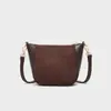 Bolsos 2025 Nuevo Bolso para Mujer Otoño e Invierno Cuero Genuino Bolso de Hombro Cruzado Bolso Pequeño de Alta Gama para Viajes Bolso Dumpling