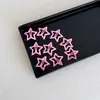 Y2k ~ lindo clip BB para niños color estrella de cinco puntas pinza para el pelo pinza para mechones rotos pinza para flequillo de bebé pinza lateral joyería