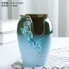 Vaso de Flor de Suculenta em Cerâmica com Design Único, Vaso Criativo para Flores de Sala de Estar, Decoração de Mesa Estilo Europeu