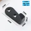 Ganchos de Ropa de Acero Inoxidable para Vestuario, Puerta de Partición de Baño, Ganchos de Pared para Baño, Venta al por Mayor