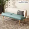 Sofá Moderno de Lujo Ligero Nórdico Apartamento Pequeño Apartamento Minimalista Tienda de Ropa de Celebridad de Internet Habitación de Alquiler Tela Tecnológica Sofá de Bloques de Color