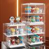 Vitrina de Almacenamiento Bubble Mart Caja Ciega Caja Hecha a Mano Transparente Adornos Pequeños Bloques de Construcción Modelo de Muñeca Estante de Almacenamiento a Prueba de Polvo