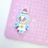 Tamanho pequeno-Anjo de Natal Tecido Artesanal DIY Cola de Creme Acessórios de Resina Capa de Celular Corda de Cabeça Chaveiro Material