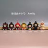 Llavero de PVC de dibujos animados Sanrio accesorios cueva le muñeca huevo Muñeca de fiesta colgante pequeño llavero al por mayor