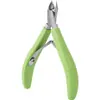 Tesoura de Cutícula de Aço Inoxidável com Silicone para Cuidados com as Mãos, Tesoura de Unha Encravada, Pinça para Canaleta de Unha, Ferramentas de Manicure