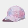 Boné de beisebol com padrão 3D novo europeu e americano para homens e mulheres, tie-dye colorido, boné grafiti, boné de proteção solar de verão para atividades ao ar livre