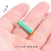 A cor a longo prazo não desbota Vietnã areia ouro cinco peças sutra cabaça prisma hexagonal pingente esmalte cor binaural tubo reto diy acessórios