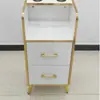 Gabinete de Trabajo para Barbería Simple Rojo Salón de Peluquería Barbería Gabinete de Herramientas Gabinete de Almacenamiento para Peluquería Carro Mesa de Herramientas