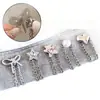 Ferramenta de ajuste de comprimento de roupas e camisetas, fecho ajustável invisível, fecho magnético de corrente para camisa, ferramenta anti-puxão para bainha de calças