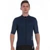 Maillot de Ciclismo para Hombre Wosawe Primavera y Verano Manga Corta Malla Transpirable de Secado Rápido Color Sólido Elástico Ajustado