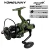 Carretilha de Pesca Toda em Metal Camuflada, Carretilha para Arremessos Longos, Carretilha para Carpas, Carretilha de Spinning, Carretilha de Pesca Sem Folga, Fornecimento Exclusivo Transfronteiriço