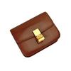 Bolso de Mujer de Cuero Genuino Nuevo 2024 Patrón Lagarto Bolso Tofú Bolso Bandolera Casual y a la Moda Color Sólido Texturizado Hombro Axila