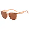 2023 Nueva tendencia de moda piloto clásico gafas de sol para mujer montura multicolor lente degradada multicolor