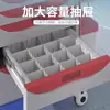 Carrito de Tratamiento de Rescate Médico Abs con 5 Cajones para Medicamentos Carrito de Plástico para Entrega de Medicamentos Carrito de Emergencia Multifuncional Tablero para Desfibrilador