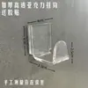 Gancho Transparente de Acrílico sin Clavos Transfronterizo Fuerte Adhesivo Colgante de Pared Trasero de Puerta de Pared Gancho Adhesivo para Ropa sin Costuras