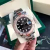 Laojia Yacht Master Bisel Cerámico Yacht Platino Automático Mecánico Hombres Luminoso Resistente al Agua Correa de Goma