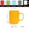 Caneca impressão de logo lettering publicidade empresarial Caneca presente Caneca de Hotel caneca de cerâmica fosca cor caneca de café água