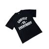 Marca Británica de Moda Estampado de Letras Every Body Casual Unisex Manga Corta Camiseta de Manga Corta para Hombre