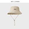 Sombrero vaquero de chica caliente occidental para mujer, sombrero de pescador con cordón lavado vintage de verano, sombrero para el sol para exteriores, sombrero para el sol para montañismo
