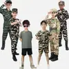 Uniformes de Camuflaje, Uniformes de Entrenamiento Militar de Camuflaje, Uniformes de Entrenamiento Físico al Aire Libre para Campamento de Verano Estudiantil, Trajes de Manga Corta de Secado Rápido y Manga Larga