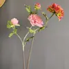 Flores Artificiales: Flor de Pollo, Loto, Peonía y Otras Flores Decorativas para Decoración del Hogar, Salas de Muestras, Hoteles y Diseño de Bodas