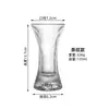 Copa de Cristal de Alto Valor Estético con Curva en la Cintura para Jugos, Champaña, Cócteles y Bebidas Frías