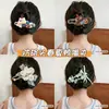 Lindos Pasadores de Tela con Forma de Pico de Pato para Niños, Pasadores para Niñas para Recogidos en la Parte Trasera de la Cabeza, Pinzas de Tiburón, Accesorios para el Cabello de Niñas Pequeñas