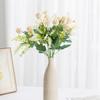 Ramo de hortensias de diente de león de imitación Baihuabang, flores de imitación de comercio exterior transfronterizo, suministros para bodas en el hogar, decoración con flores falsas.