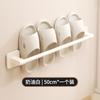 Estante de almacenamiento para inodoro, estante para zapatillas de baño sin perforaciones, estante para guardar zapatos, estante de drenaje montado en la pared para inodoro