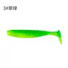 Isca Patinha de Pato Submersa Cauda-T Isca Macia Textura Forte e Peixosa Minhoca Macia Isca Artificial Isca para Black Bass
