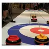 Bola Esportiva Festa Indoor Adulto Curling Indoor Curling no Gelo Padrão Jogo de Team Building Adereços Bola de Rolar Campus