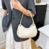 Bolso de ante para debajo del brazo, versátil y casual, Bolso de mano moderno europeo y americano, Bolso versátil de estilo retro para el día a día, Bolso de hombro estilo perezoso