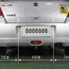 Radar de Marcha Atrás para Coche con Puerto Serie y Interruptor, 4 Sensores Traseros, Nivel de Sonido Ajustable, Radar de Marcha Atrás con Zumbador Puro