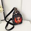 Bolsa Cruzada de Pecho Estilo Coreano Dibujos Animados Bolso Cruzado Casual de Dibujos Animados Anime 2026 Nueva Moda Bolso Cruzado Pequeño para Niños