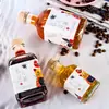 Botellas pequeñas de vidrio para vino para elaborar vino de frutas, botellas vacías para ciruela verde, botellas selladas de alta estética para bebidas y café, botellas de vino de frutas