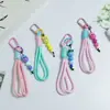 Nuevo Lanyard para Teléfono con Colgante de Cara Sonriente de Huayang, Correa Antiperdida para Bolso y Botella de Agua, Correa de Muñeca Colorida, Colores Personalizables