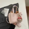 Bolsa Tote Versátil Moda Coreana para Mulheres 2026 Primavera/Verão Nova Casual Diária para Comutar Ombro Axila