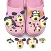 Set de 12 Piezas de Dijes para Zapatos de la Serie Perros Voladores de Dibujos Animados, Lindos Accesorios Decorativos DIY para Sandalias y Pantuflas, Venta al por Mayor