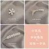 Horquilla de perla con pequeño clip para el pelo, tocado, pinza para el pelo para mujer, popular en línea, nuevo clip lateral, accesorios para el cabello fino de alta gama, venta al por mayor