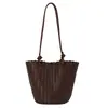 Bolsa de ombro única feminina fábrica de origem estilo férias na praia bolsa de palha trançada oca de grande capacidade bolsa tote de ombro única simples e elegante