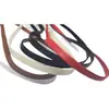 Roupas Sapatos Acessórios para Bonecas BJD Peças de Material Feito à Mão Corda de Couro Sintético PU Cinto Tira de Couro Tubulação Preto
