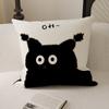 Funda de Cojín de Sofá Linda de Gato de Dibujos Animados Cojín de Cama de Noche Cojín de Sofá con Relleno Decoración Versátil para B&B