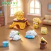 Figuras creativas y adorables de la serie 'perro en casa', accesorios de decoración DIY para casa de muñecas, adornos de escritorio para paisajes en miniatura