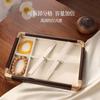Caja de Almacenamiento para Pulseras Wenwan 2025 Estilo Nuevo Cuentas de Buda Pulsera de Jade Alta Gama Exquisita Caja de Joyería de Madera Maciza de Alta Gama