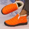 Zapatos de Algodón para Mujer para Exportación 2024 Nuevo Modelo Botas de Algodón Transfronterizas Talla Grande con Forro de Felpa y Suela Engrosada Botas de Nieve del Viejo Beijing Zapatos Casuales Cálidos